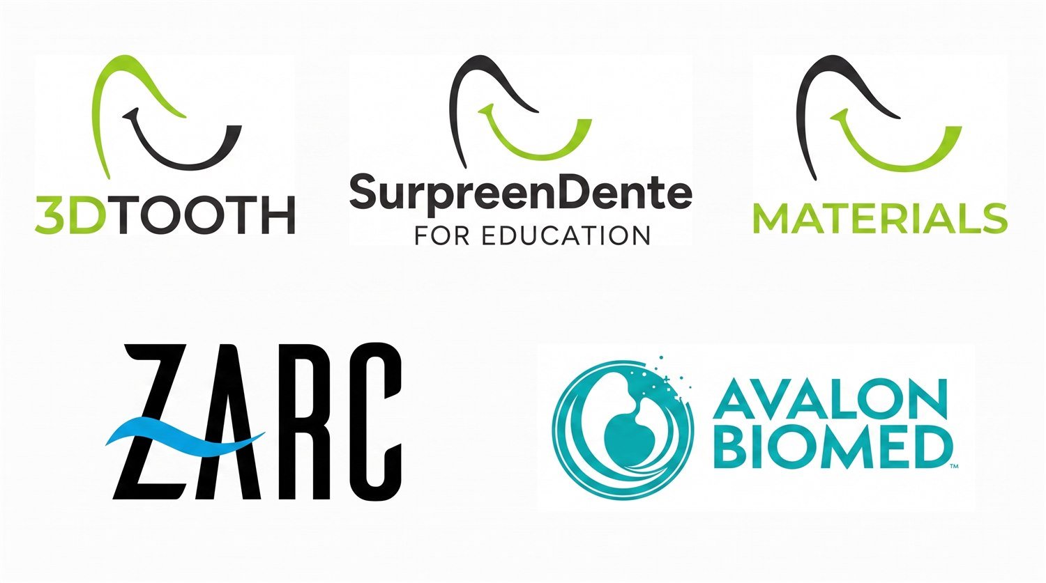 Patrocinadores: 3DTooth, SurpreenDente, Materials, ZARC, Avalon Biomed